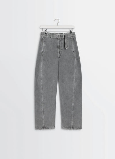 TWISTED BELTED PANTS