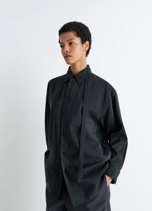LONG SHIRT WITH TIE