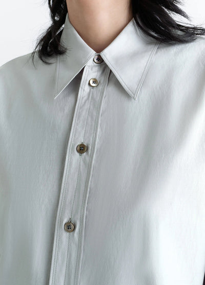 POINTED COLLAR SHIRT