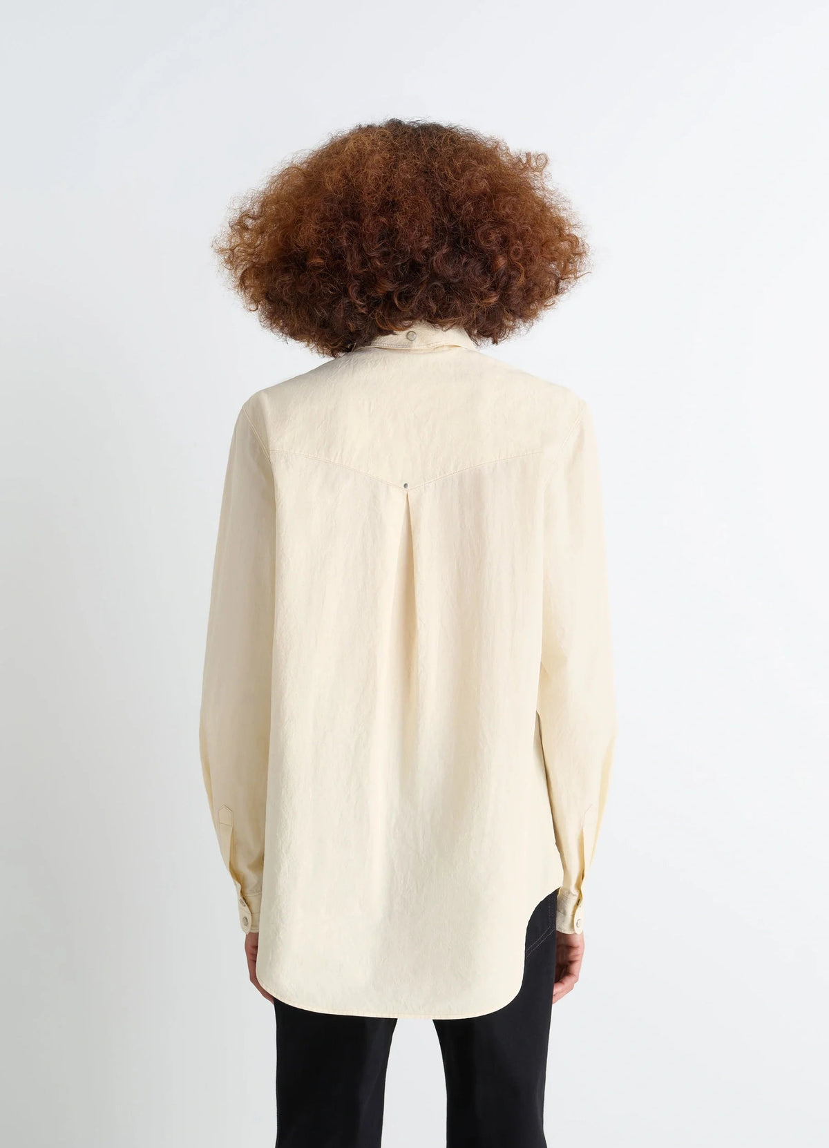 CHEST-POCKET FITTED SHIRT