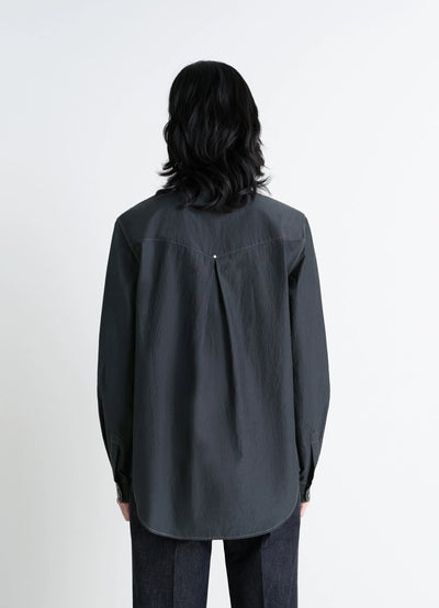 CHEST-POCKET FITTED SHIRT