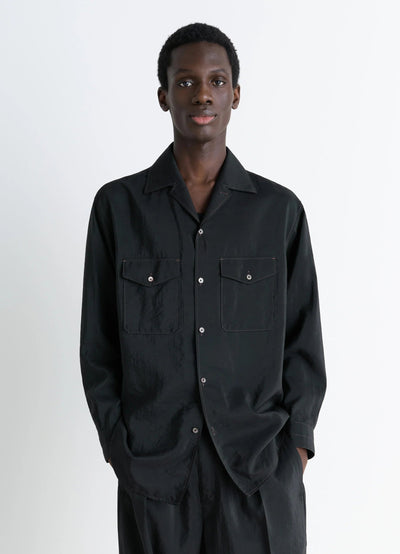 CONVERTIBLE COLLAR SHIRT