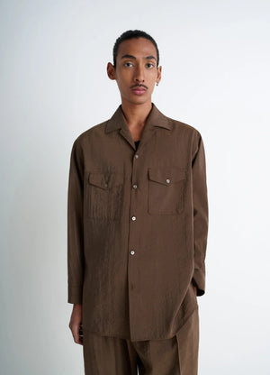 CONVERTIBLE COLLAR SHIRT