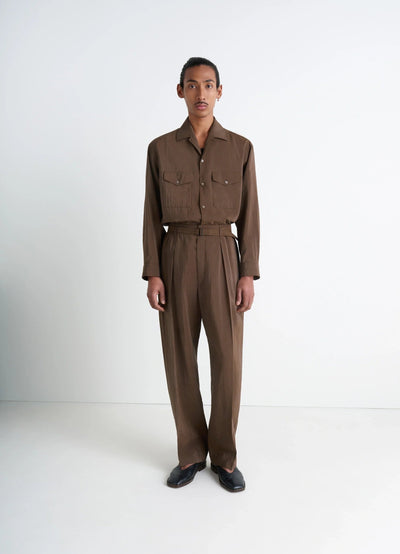 CONVERTIBLE COLLAR SHIRT
