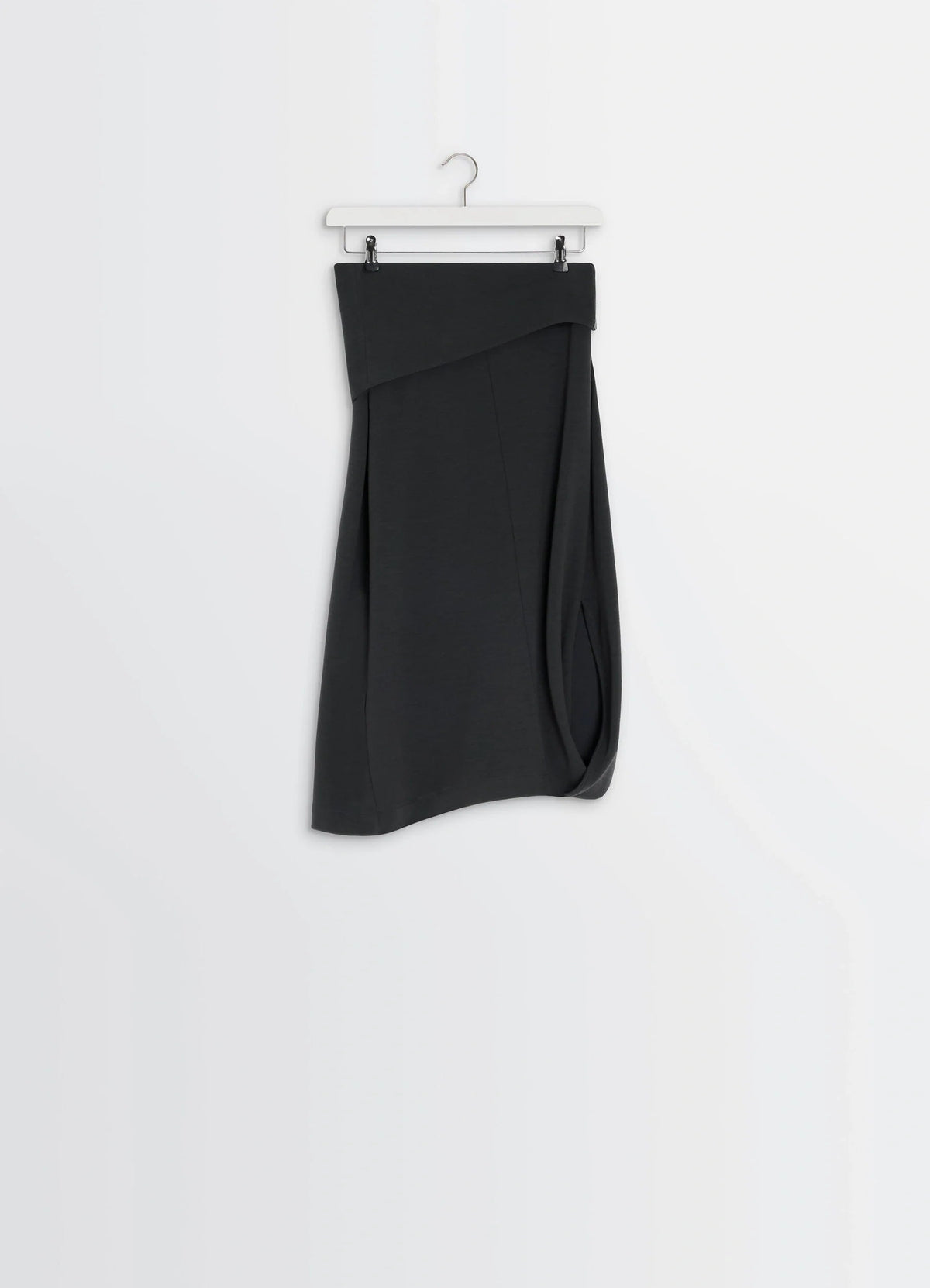 TWISTED HEM SKIRT