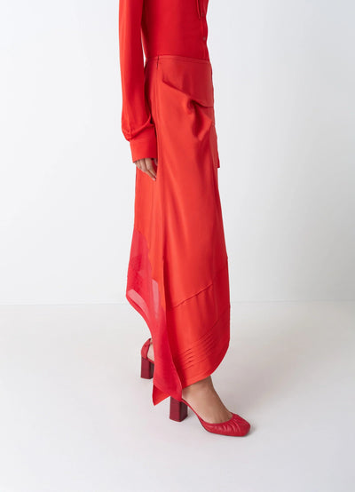 SKIRT WITH PLEATS