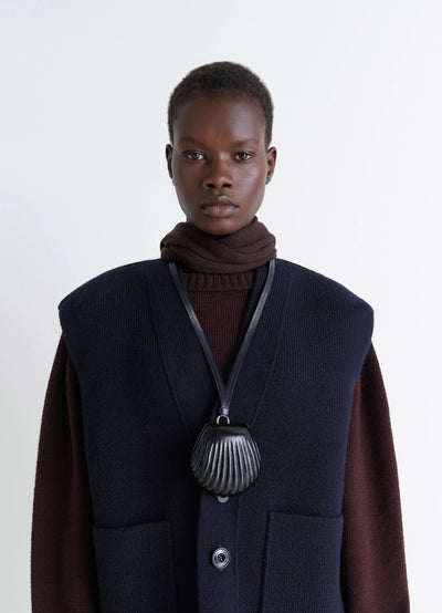 CARLOS SHELL COIN PURSE NECKLACE