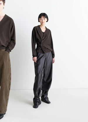 RELAXED TWISTED CARDIGAN