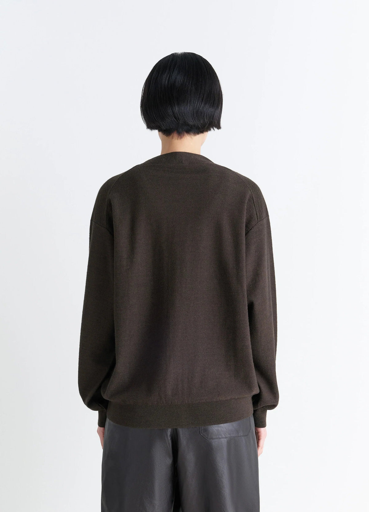 RELAXED TWISTED CARDIGAN