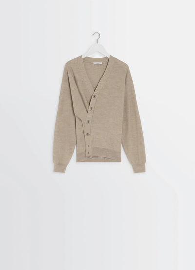 RELAXED TWISTED CARDIGAN
