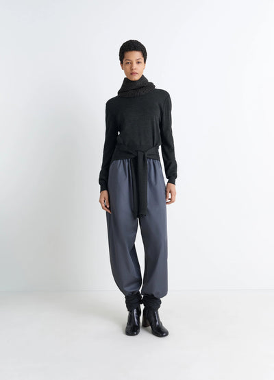TROMPE L'OEIL CREW NECK JUMPER