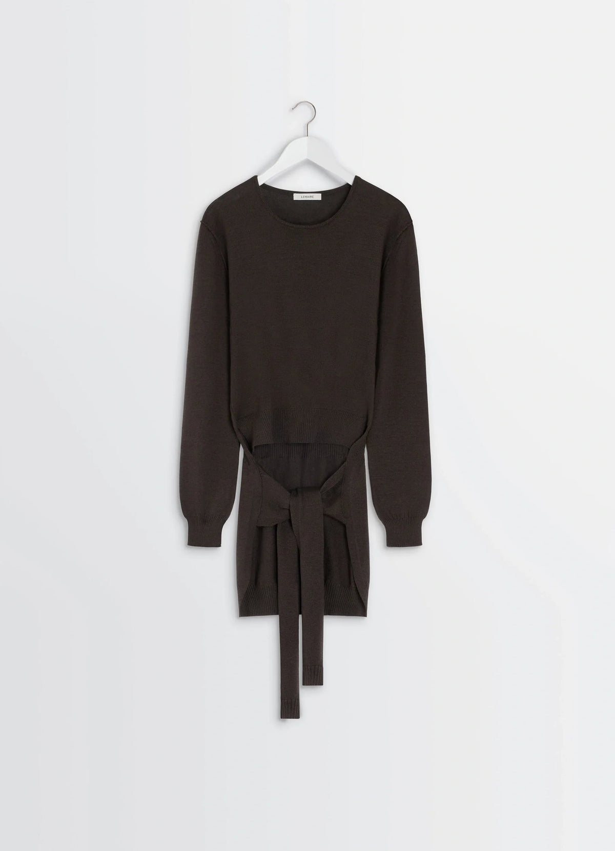 TROMPE L'OEIL CREW NECK JUMPER