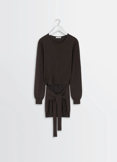 TROMPE L'OEIL CREW NECK JUMPER