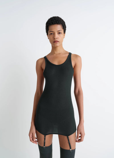 SEAMLESS TANK TOP WITH SUSPENDERS