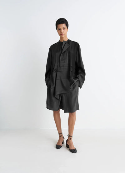 BLOUSE WITH PLEATS