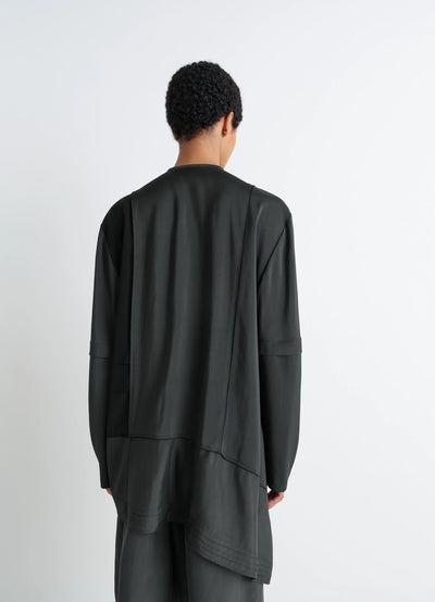 BLOUSE WITH PLEATS