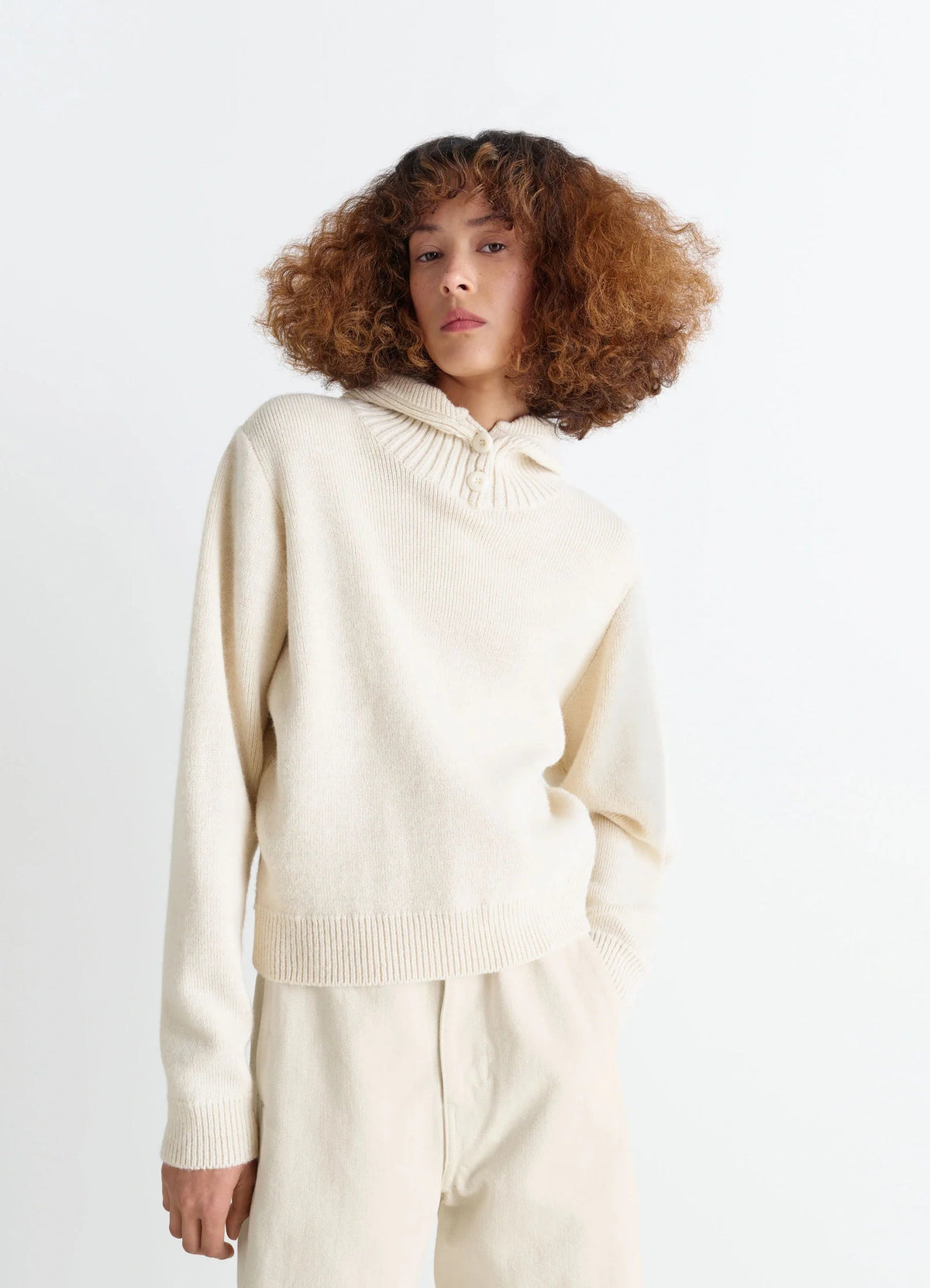 SWEATER WITH HOOD