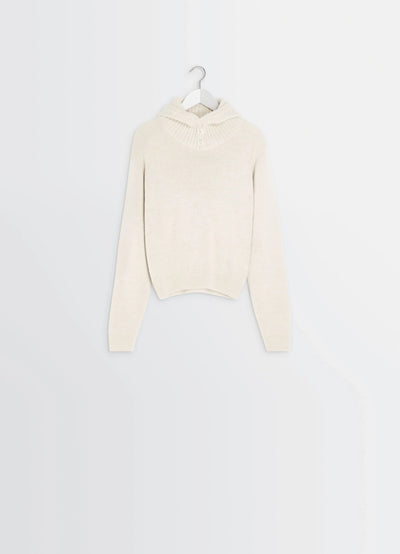 SWEATER WITH HOOD