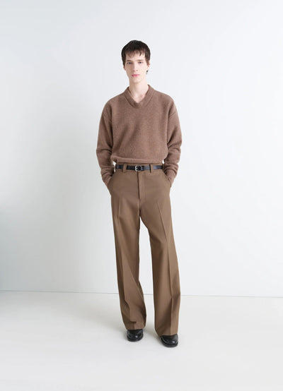 BOXY V NECK SWEATER