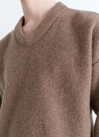 BOXY V NECK SWEATER