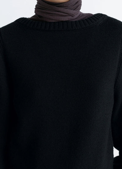 SWEATER WITH SLITS