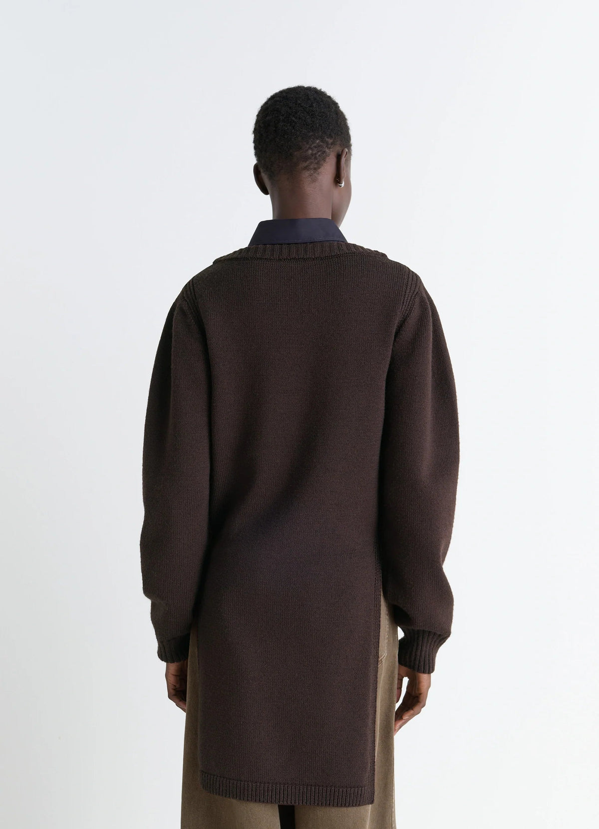SWEATER WITH SLITS