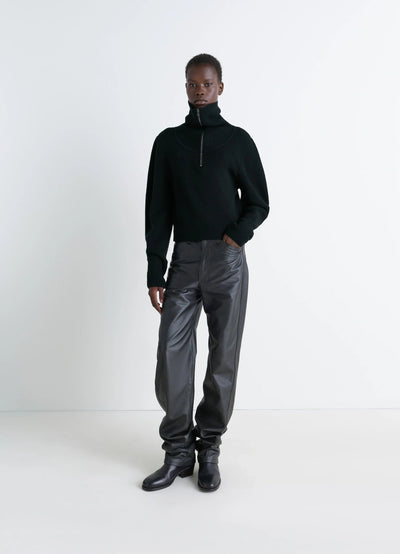 ZIPPED SWEATER