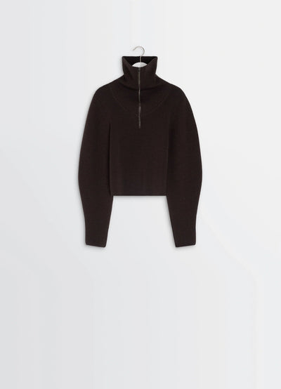 ZIPPED SWEATER