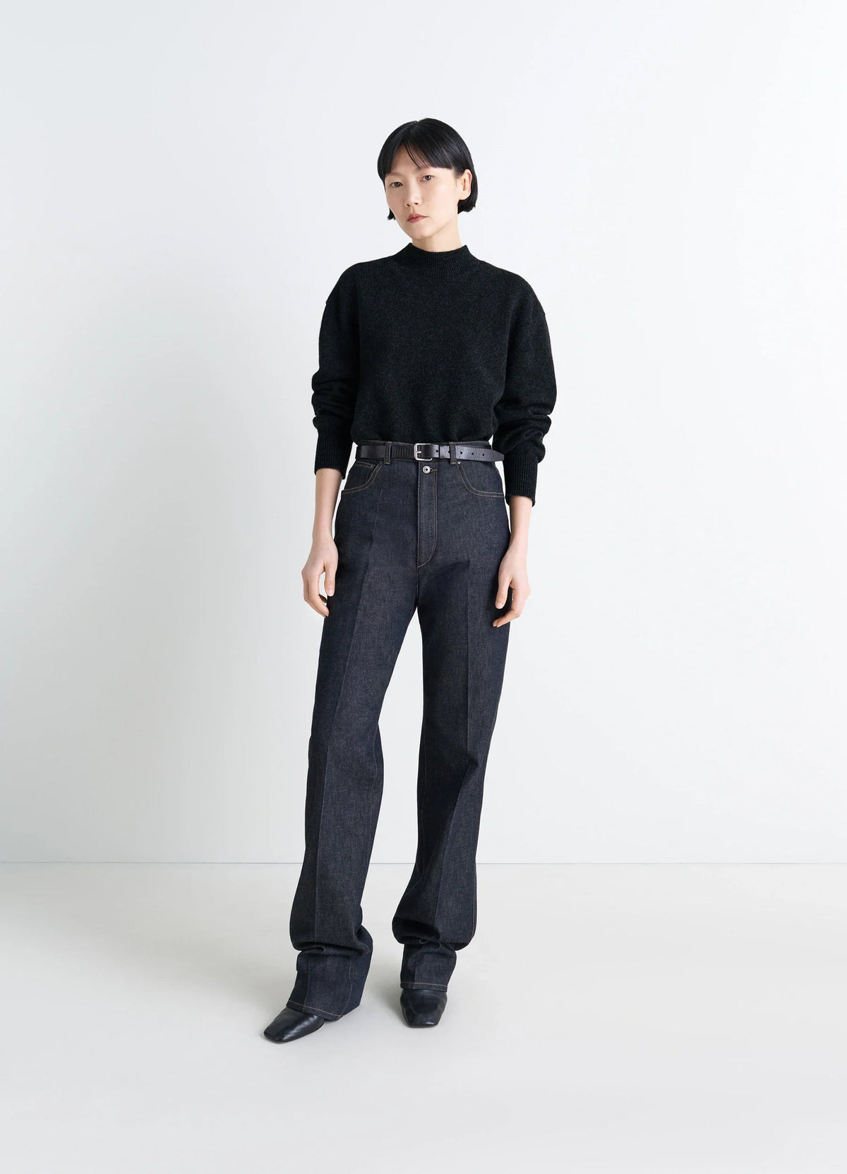 MOCK NECK SWEATER