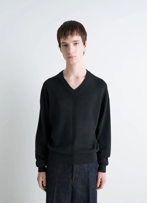 V NECK SWEATER