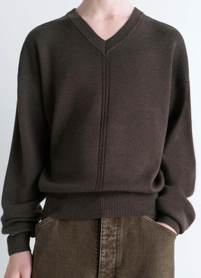 V NECK SWEATER