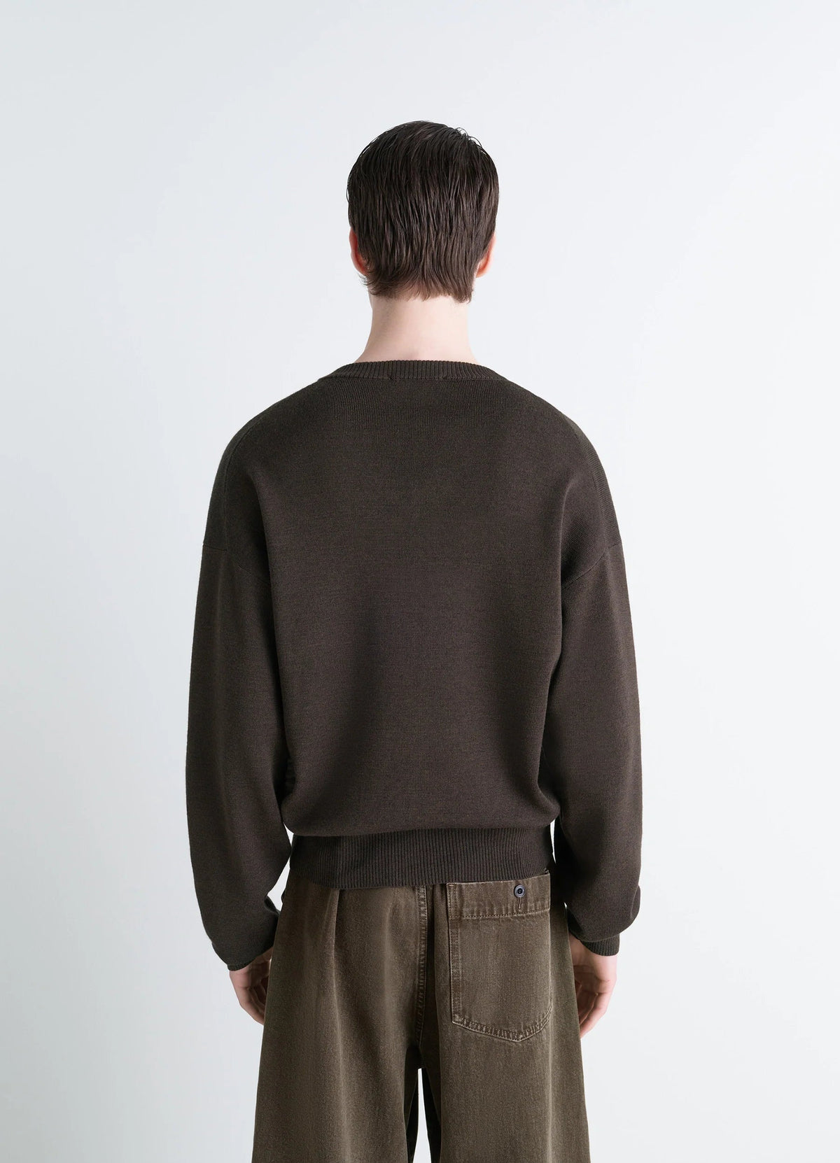 V NECK SWEATER