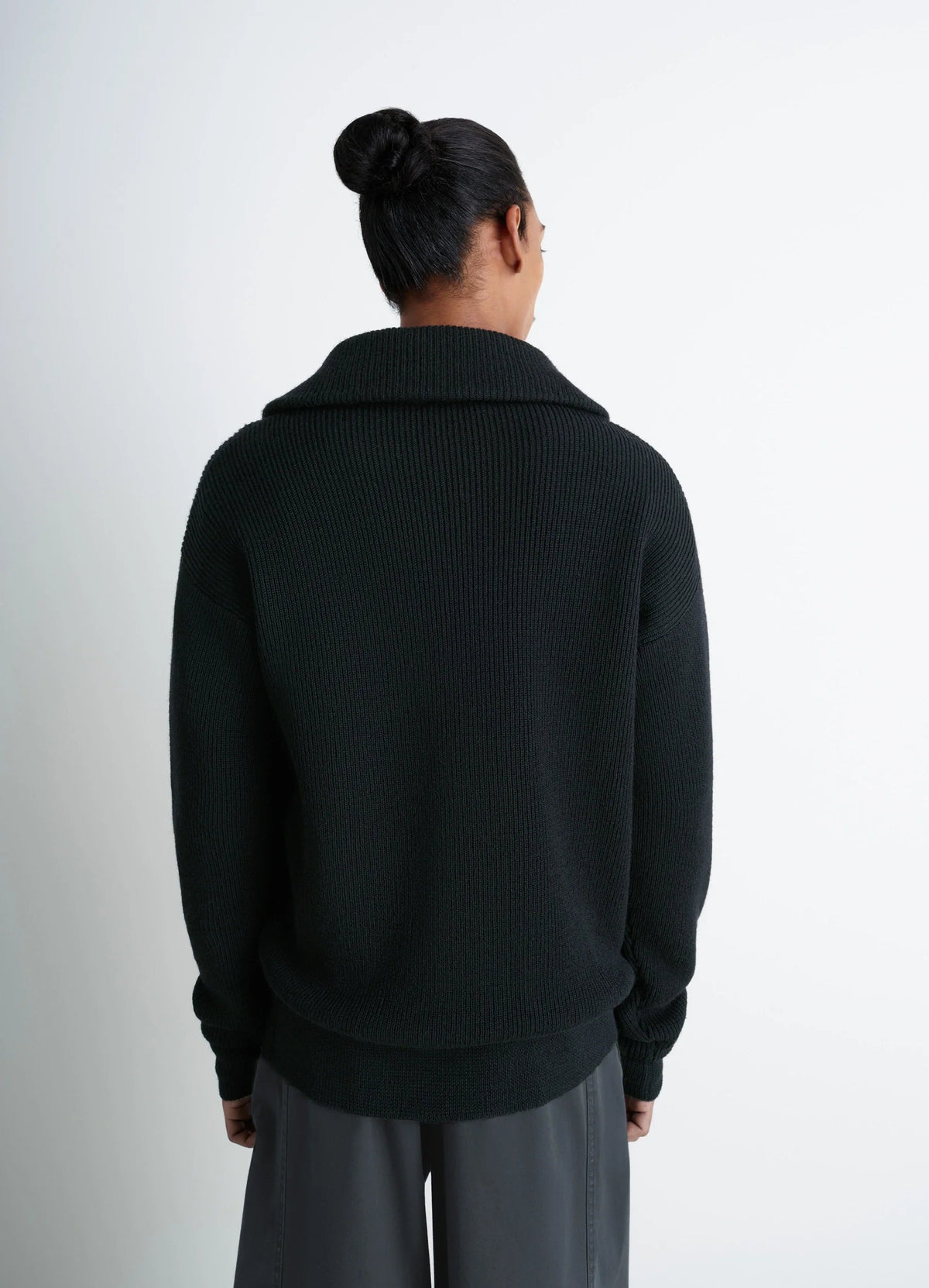 HALF ZIP SWEATER