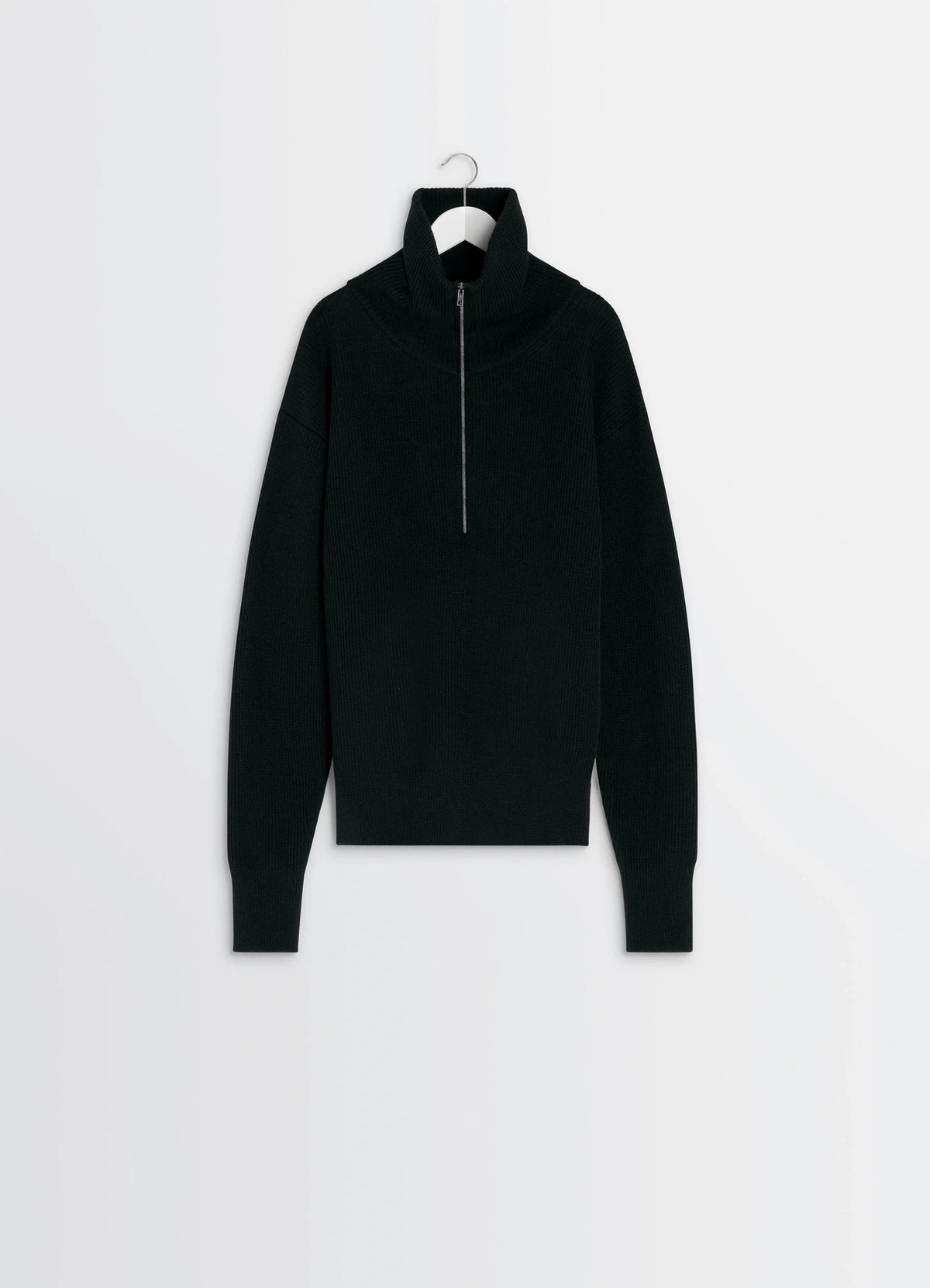 HALF ZIP SWEATER