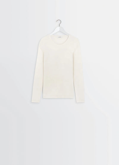 RIB LONG SLEEVE TOP