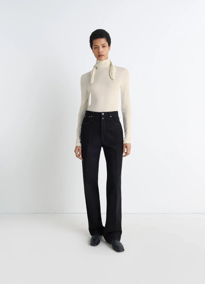 FOULARD TOP WITH PATCHS