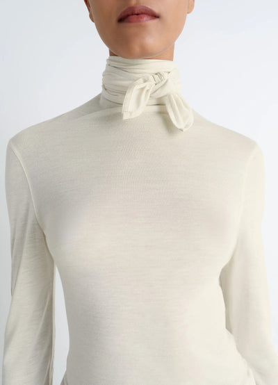 FOULARD TOP WITH PATCHS