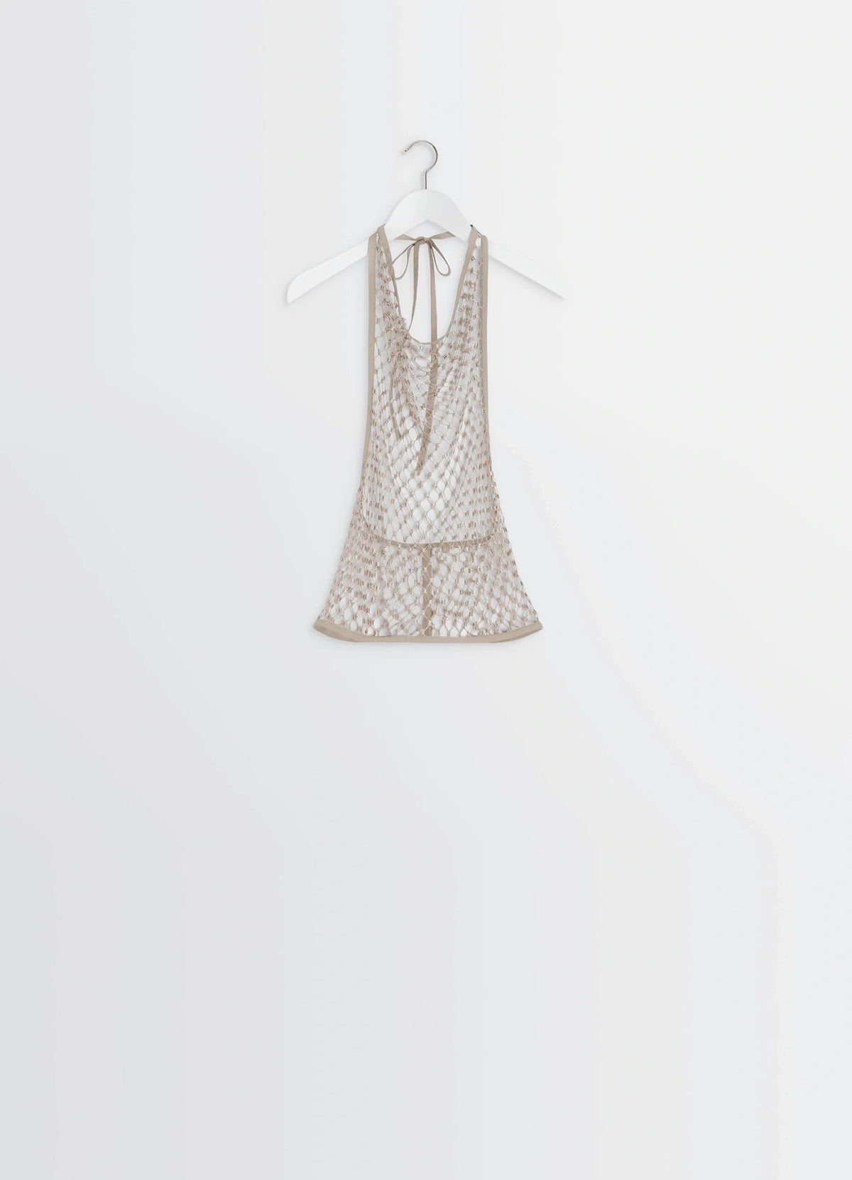 FISHNET HALTER TOP